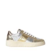 Saint Sneakers Silverläder Sneakers med Guld Detalj Multicolor, Herr