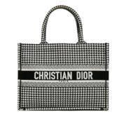 Dior Vintage Pre-owned Canvas totevskor Gray, Dam