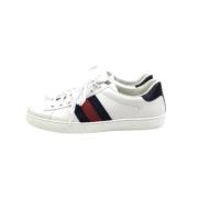 Gucci Vintage Pre-owned Laeder sneakers White, Herr