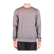 Dondup Multifärgad Ull Sweatshirt Aw21 Gray, Herr