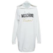 Moschino Pre-Owned Pre-owned Bomull klnningar White, Dam