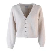 March23 Deborah Cardigan Beige, Dam