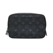 Louis Vuitton Vintage Pre-owned Belagd canvas louis-vuitton-vskor Blac...