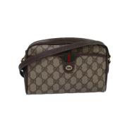 Gucci Vintage Pre-owned Plast gucci-vskor Beige, Dam