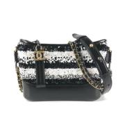 Chanel Vintage Pre-owned Tyg chanel-vskor Black, Dam