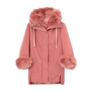 Ermanno Scervino Klassisk Trench Coat Pink, Dam