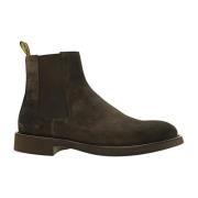 Doucal's Mörkbruna Mocka Ankelboots Brown, Herr