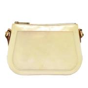 Louis Vuitton Vintage Pre-owned Laeder louis-vuitton-vskor Beige, Dam