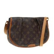 Louis Vuitton Vintage Pre-owned Canvas louis-vuitton-vskor Brown, Dam