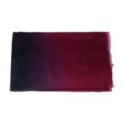 Faliero Sarti Kashmirblandad Fransig Scarf för Kvinnor Multicolor, Dam