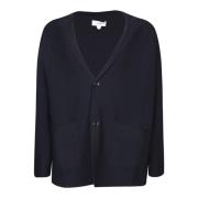 Lardini Blå Cardigan Sweater Aw24 Blue, Herr