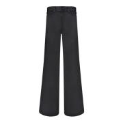 7 For All Mankind Snygga Svarta Jeans Aw24 Black, Dam