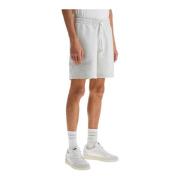 Casablanca Sporty Tennis Statues Bermuda Shorts Gray, Herr