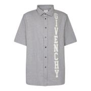 Givenchy Grå Skjortor Stiliga Modekläder Gray, Herr