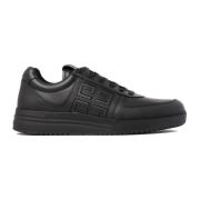 Givenchy Svarta Sneakers Snygga Skor Black, Herr