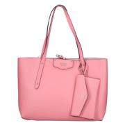 Guess Tote Bag Pink, Dam