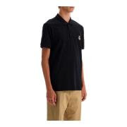 Moschino Teddy Bear Polo Shirt Black, Herr