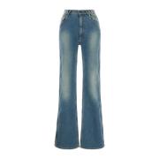 Vivienne Westwood Stretch Denim Ray Jeans Blue, Dam