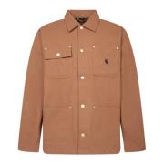 Carhartt Wip Beige Jacka Aw24 Stilren Bekväm Beige, Herr