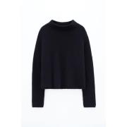 Filippa K Mika Yak Funnelneck Sweater Black, Dam