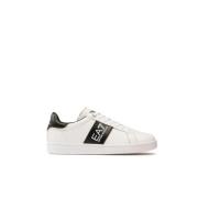 Emporio Armani EA7 Vita Sneakers för Män White, Herr