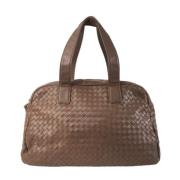 Bottega Veneta Vintage Pre-owned Laeder handvskor Brown, Dam