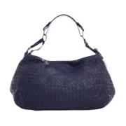 Bottega Veneta Vintage Pre-owned Laeder handvskor Blue, Dam