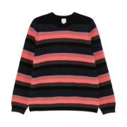 PS By Paul Smith Randig Crewneck Sweaters Multicolor, Herr