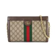 Gucci Vintage Pre-owned Laeder gucci-vskor Beige, Dam