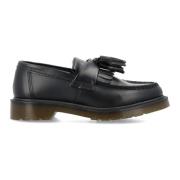 Dr. Martens Klassiska svarta tofsloafers Black, Dam