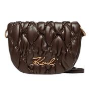 Karl Lagerfeld Crossbody Brown, Dam