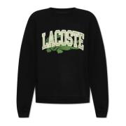 Lacoste Sweatshirt med logotyp Black, Herr