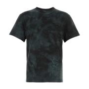 Alexander McQueen Klassisk Svart Bomull T-shirt Black, Herr