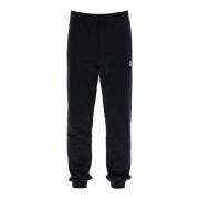 Maison Kitsuné Fox Head Patch Joggers Black, Herr