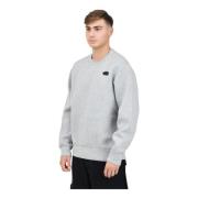 The North Face Grå Crewneck Tröja för Män Gray, Herr