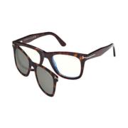 Tom Ford Klassiska Svarta Solglasögon Brown, Unisex