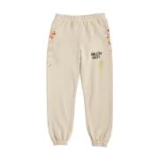 Gallery Dept. Handmålad Logo Sweatpants 'Naturlig' Beige, Herr