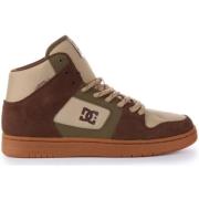 DC Shoes Vattenavvisande High-Top Sneakers i Brun Multicolor, Herr