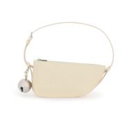 Burberry Mini Shield Axelväska White, Dam