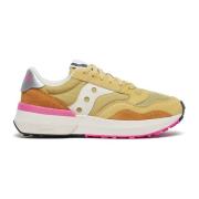 Saucony Jazz NXT Sneaker Tan/Cream Yellow, Dam