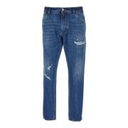 Dolce & Gabbana Loom 35 Jeans DG Baksida Blue, Herr