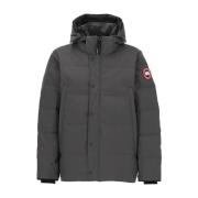 Canada Goose Grå Vadderad Parkas med Huva Gray, Herr