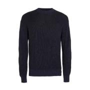 Calvin Klein Jeans Stiliga Sweaters Kollektion Blue, Herr