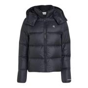 Calvin Klein Jeans Pufferjacka Black, Dam