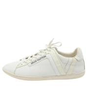 Louis Vuitton Vintage Pre-owned Laeder sneakers White, Herr