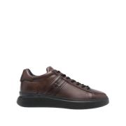 Hogan Brun Kalv Sneaker Brown, Herr