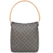 Louis Vuitton Vintage Pre-owned Canvas handvskor Brown, Dam