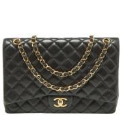 Chanel Vintage Pre-owned Laeder chanel-vskor Black, Dam