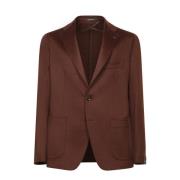 Tagliatore Herrkläder Blazer Beige Aw24 Brown, Herr