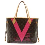 Louis Vuitton Vintage Pre-owned Canvas axelremsvskor Brown, Dam